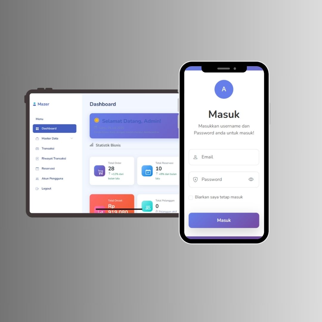 Point Of Sale Restoran dengan Barcode